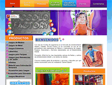 Tablet Screenshot of piccolofactory.com